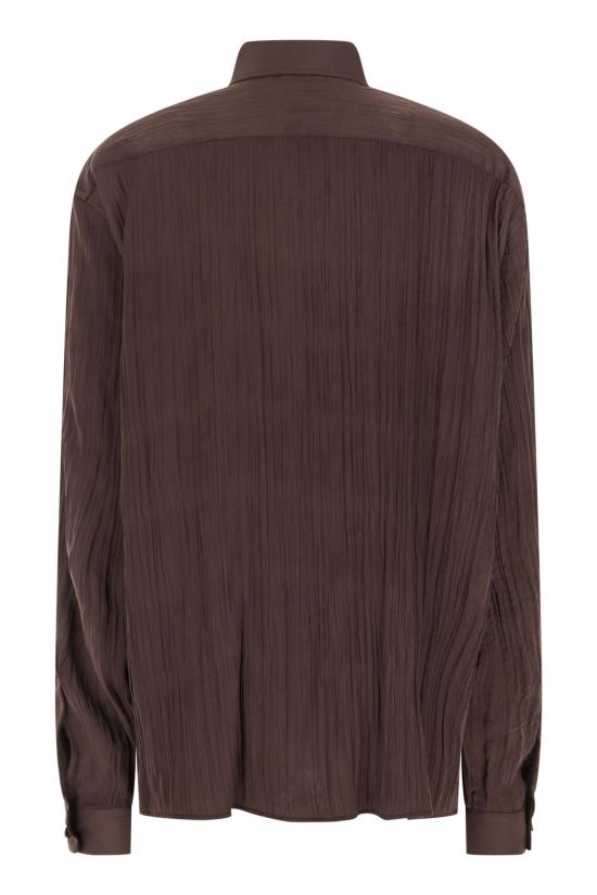 26FW 마르셈 긴팔 셔츠 C071T318 060 Brown - MARSEM