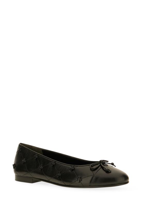 26FW 토리버치 플랫 슈즈 187846 006 Black - TORY BURCH