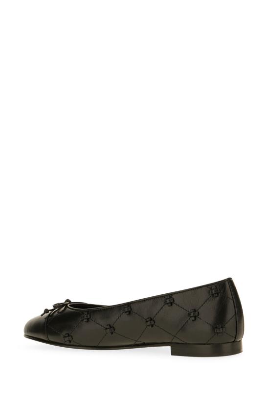 26FW 토리버치 플랫 슈즈 187846 006 Black - TORY BURCH