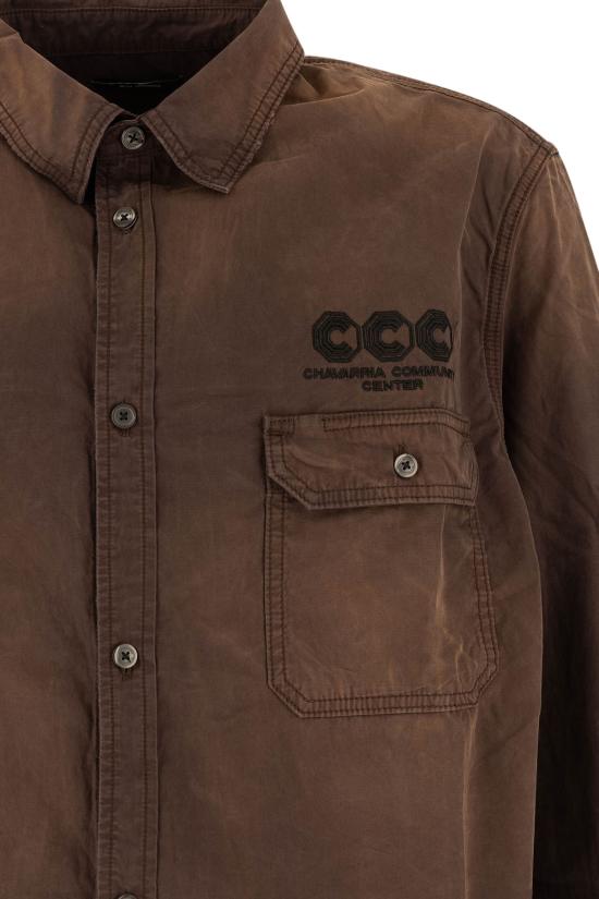 26FW 윌리 차바리아 긴팔 셔츠 MMWTO001027N 097 Brown - WILLY CHAVARRIA