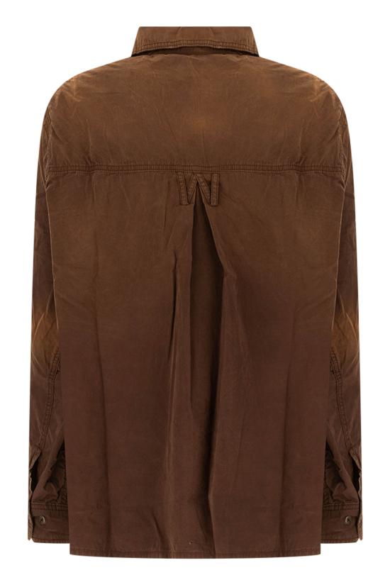 26FW 윌리 차바리아 긴팔 셔츠 MMWTO001027N 097 Brown - WILLY CHAVARRIA