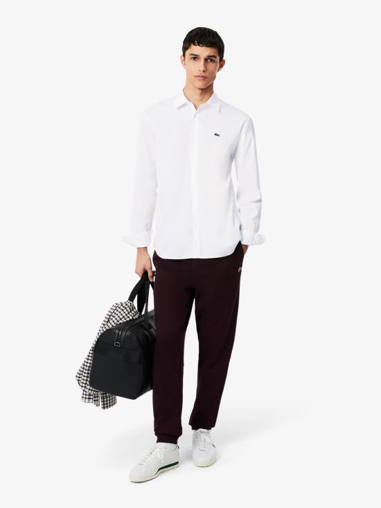 26FW 라코스테 긴팔 셔츠 CH8723 001 WHITE - LACOSTE