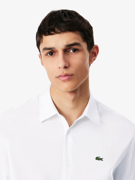 26FW 라코스테 긴팔 셔츠 CH8723 001 WHITE - LACOSTE