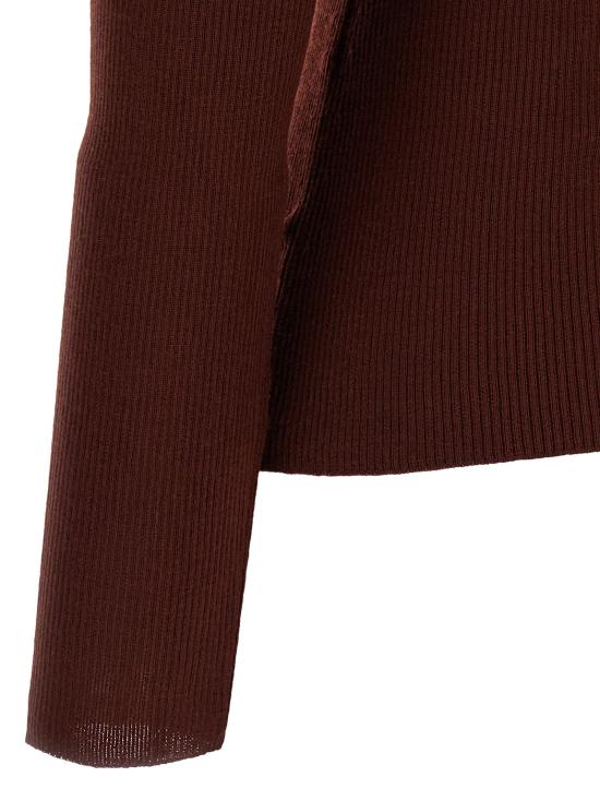 26FW 막스마라 니트웨어 카발로 스웨터 및 카디건 버건디 - MAX MARA