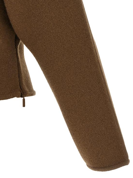 26FW 막스마라 니트웨어 지글리오 스웨터와 가디건 브라운 - MAX MARA