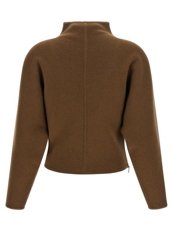26FW 막스마라 니트웨어 지글리오 스웨터와 가디건 브라운 - MAX MARA