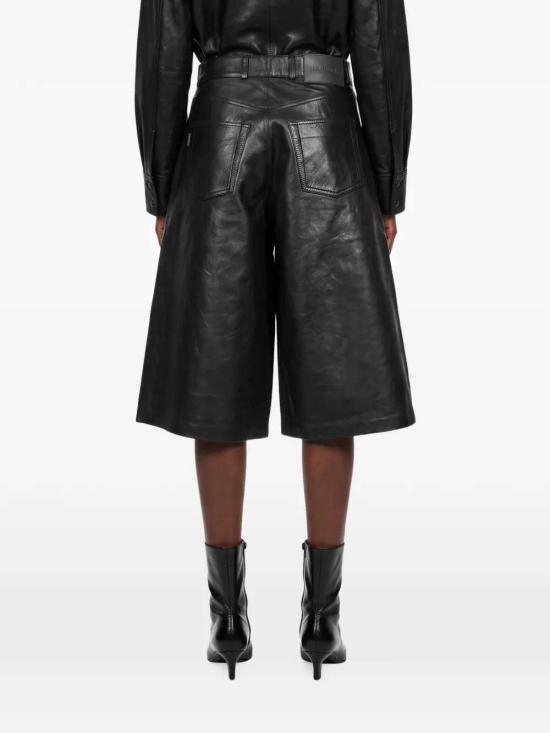 26FW 하이쿠레 숏팬츠 HEW03377PL008TP BLACK C0100 - HAIKURE