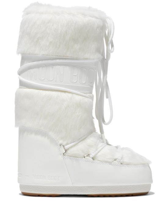 26FW 문부츠 MB 아이콘 폭스 퍼 부츠 80D1408900A002 OPTICAL WHITE