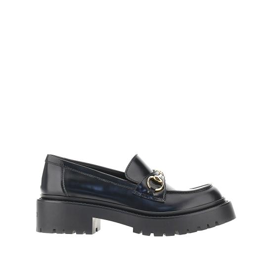26FW 구찌 홀스빗 러그 솔 로퍼 A0067VAAGKV Black