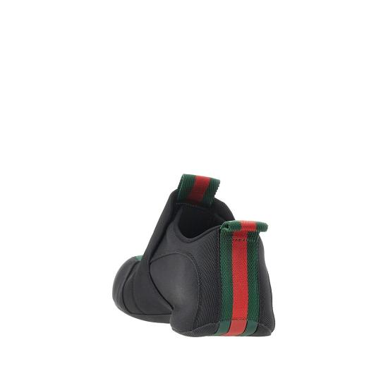 26FW 구찌 나일론 드립 스니커즈 나일론 드립 스니커즈 A00A2SFAGG8 Black - GUCCI