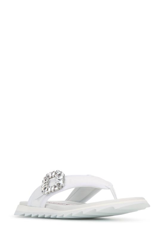 26FW 로저비비에 힐/펌프스 RVW83245880U05 B001 WHITE - ROGER VIVIER