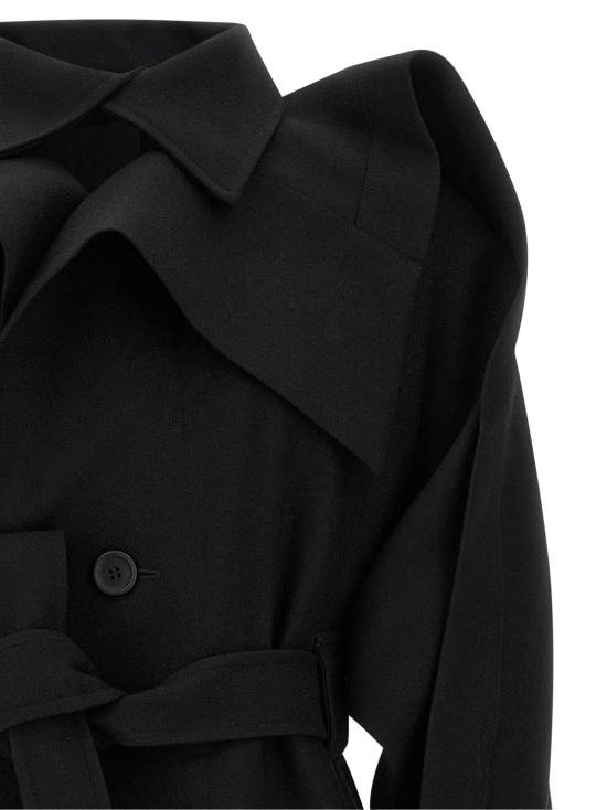 26FW 이세이 미야케 코트 IS345109BM BLACK - ISSEY MIYAKE
