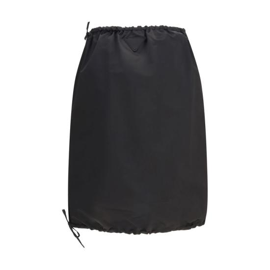 26FW 프라다 스커트 PRP10D6SOOO1653F0002BB BLACK - PRADA