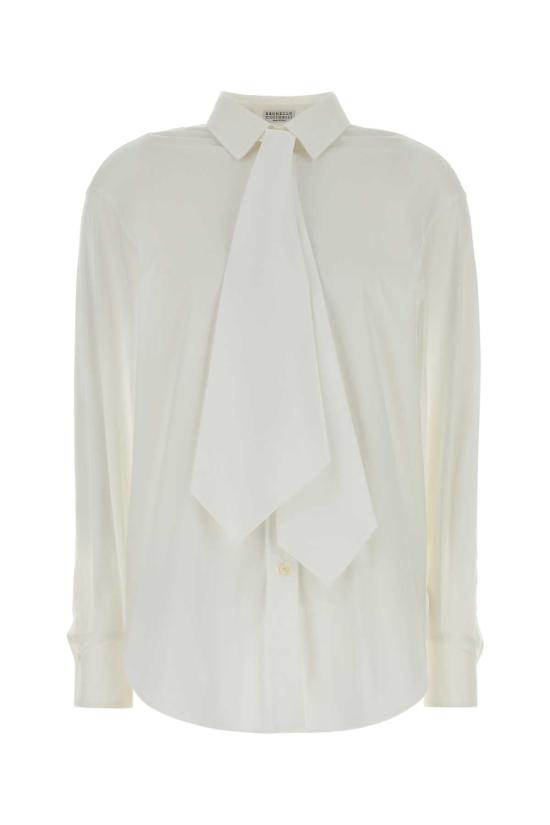 26FW 브루넬로 쿠치넬리 셔츠 M0091M3A56 C159 WHITE