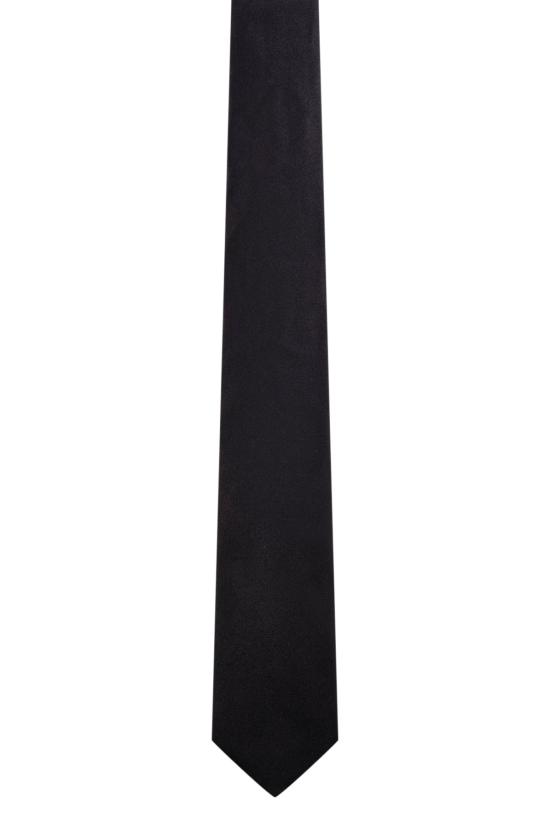 26FW 꼬르넬리아니 넥타이 28UV112A20601 020 Nero - CORNELIANI