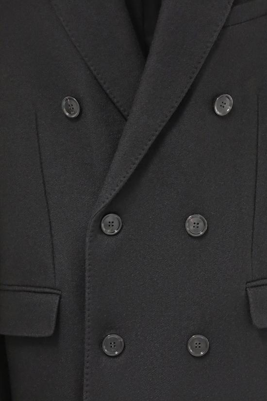 26FW 아미 코트 HCO110WV0078 001 Black - AMI