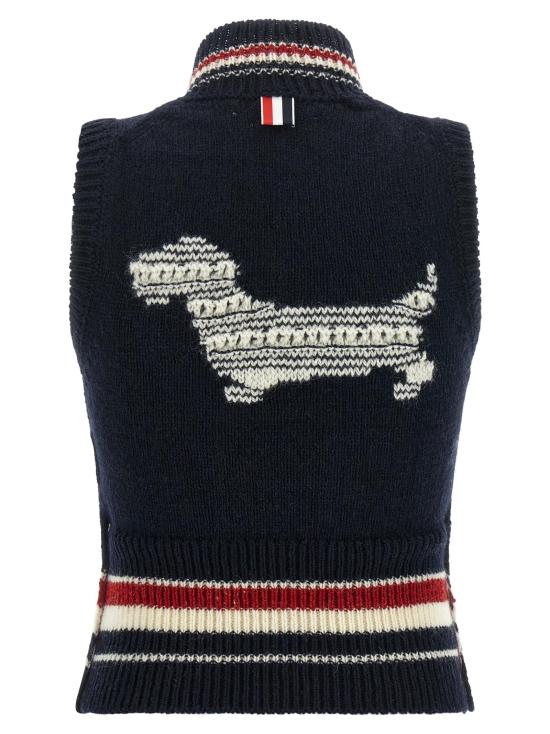 26FW 톰브라운 민소매 티셔츠 TH344975BM BLUE - THOM BROWNE