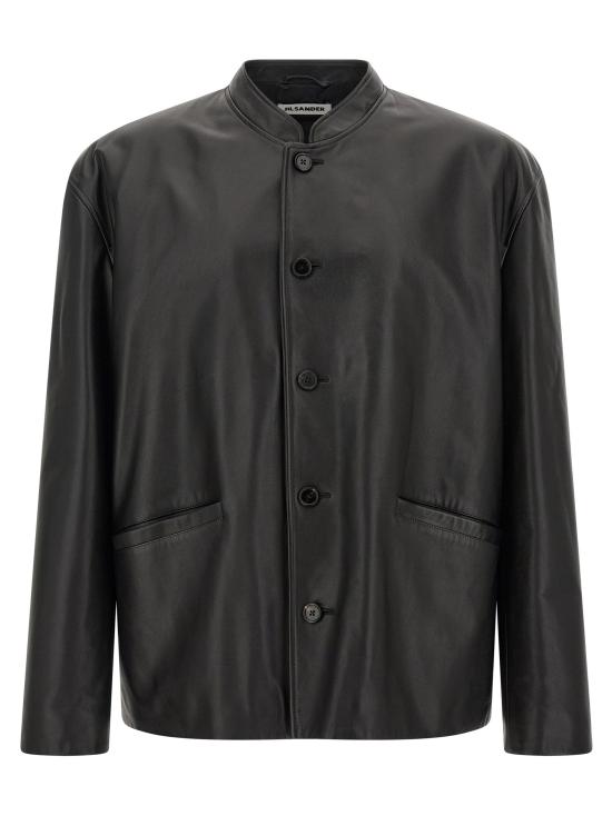  질샌더 자켓 LDJ22SW0178J07236001 BLACK