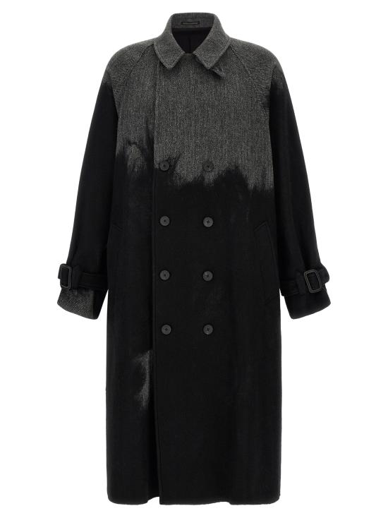 26FW 요지 야마모토 트렌치 코트 HWC091431 Gray - YOHJI YAMAMOTO