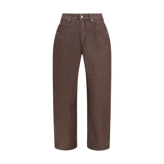 26FW 자크뮈스 데님 팬츠 JAPAM00578AD00077850BB BROWN