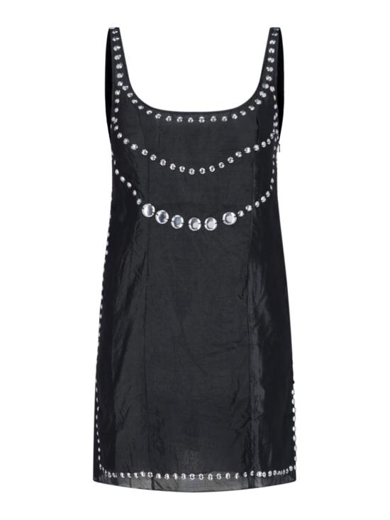 26FW 기마구아스 미디 원피스 CLAUDE JEWEL MINI DRESS BLACK