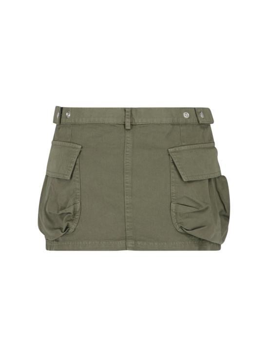 26FW 기마구아스 미디 스커트 SARA MINI SKIRT GREEN - GIMAGUAS