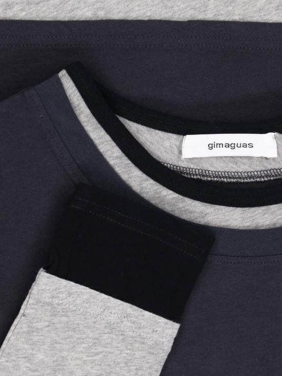 26FW 기마구아스 반팔 티셔츠 TRIPLE TEE GREY - GIMAGUAS