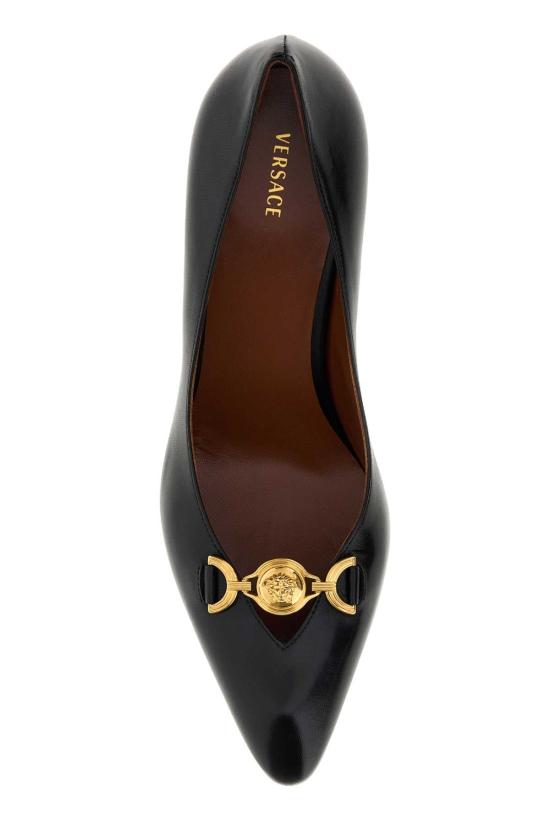 26FW 베르사체 힐/펌프스 10266001A17253 1B00G BLACK - VERSACE
