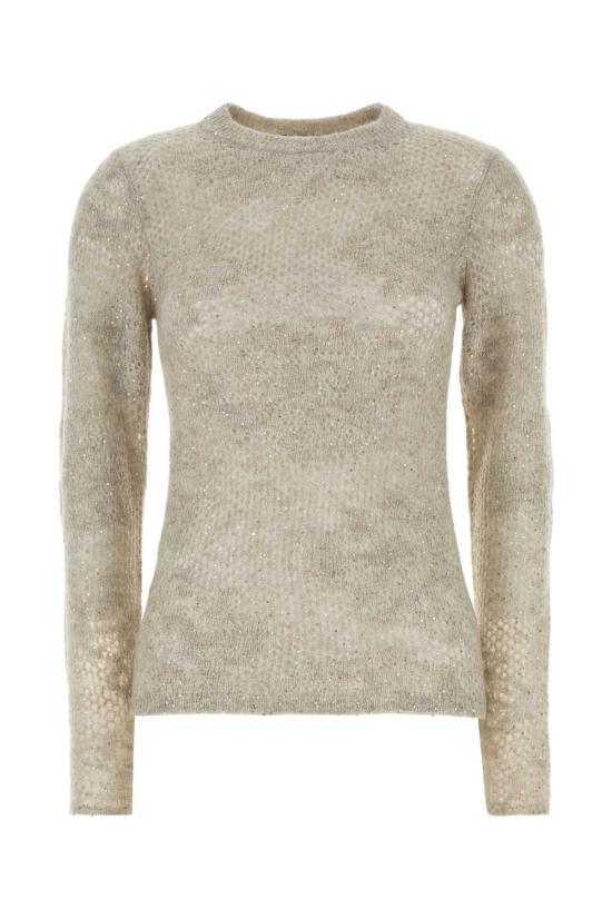 26FW 브루넬로 쿠치넬리 스웨터 MFA790100 C9984 BEIGE