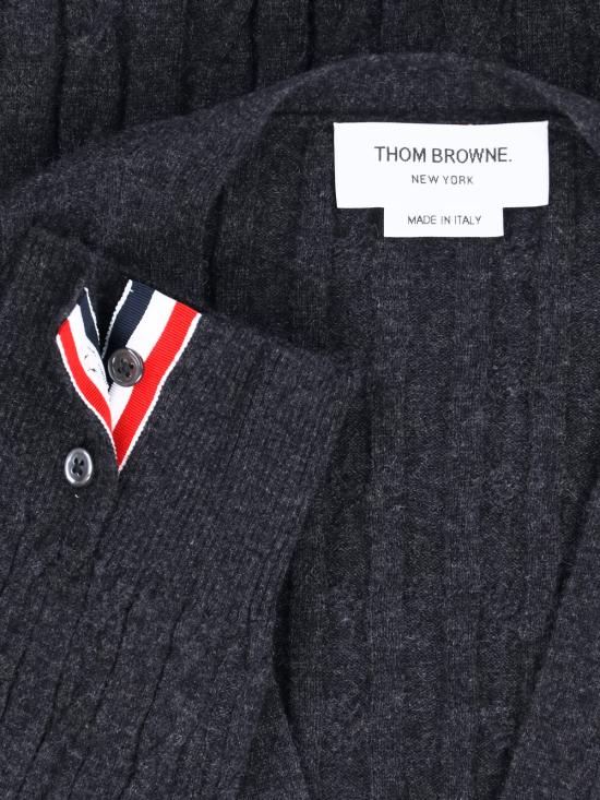 26FW 톰브라운 스웨터 MKC660A Y2022 025 GREY - THOM BROWNE