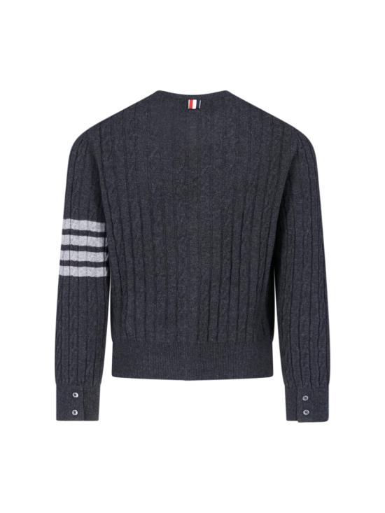 26FW 톰브라운 스웨터 MKC660A Y2022 025 GREY - THOM BROWNE