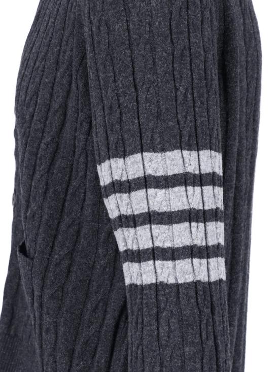 26FW 톰브라운 스웨터 MKC660A Y2022 025 GREY - THOM BROWNE