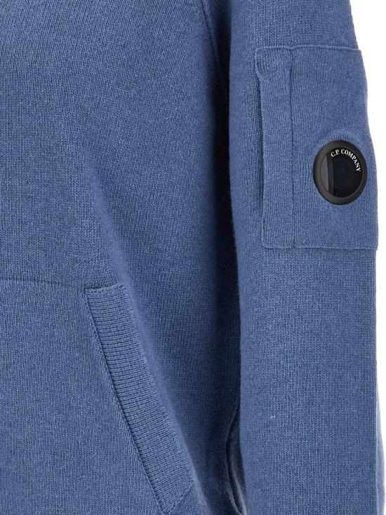 26FW 씨피 컴퍼니 가디건 CP345092BM BLUE - C.P. COMPANY