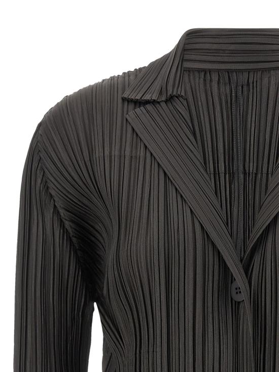 26FW 플리츠플리즈 자켓 PL345051BM GRAY - PLEATS PLEASE