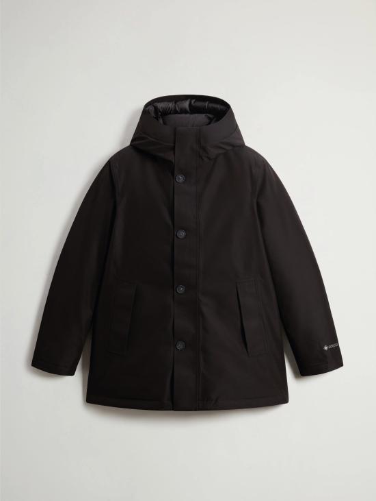 26FW 울리치 패딩 Gore-Tex Due Strati Nero 파카 - WOOLRICH