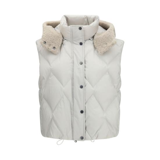 26FW 브루넬로 쿠치넬리 베스트 BRMD5983549C3671BB GRAY