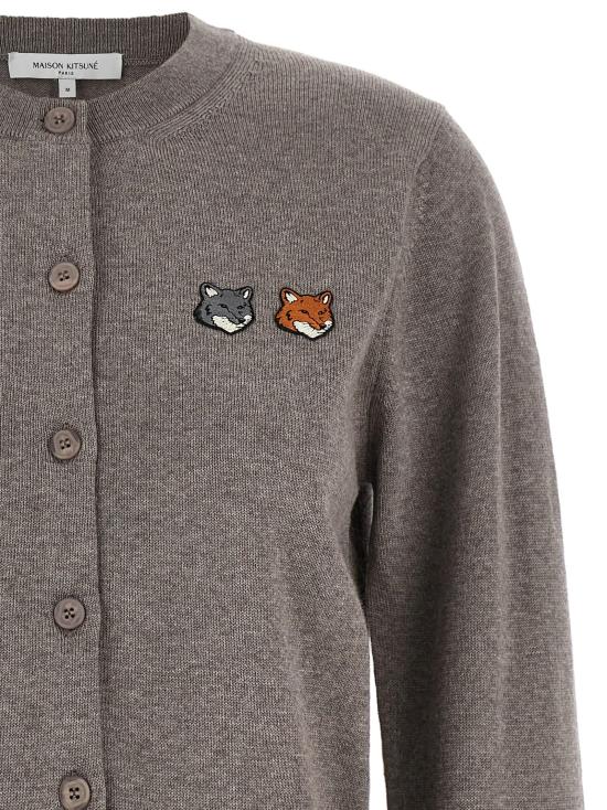 26FW 메종키츠네 가디건 MA344849BM GRAY - MAISON KITSUNE