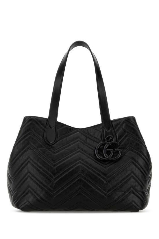 26SS 구찌 GG 마몽 미디움 토트백 855279AAFS1 1000 BLACK
