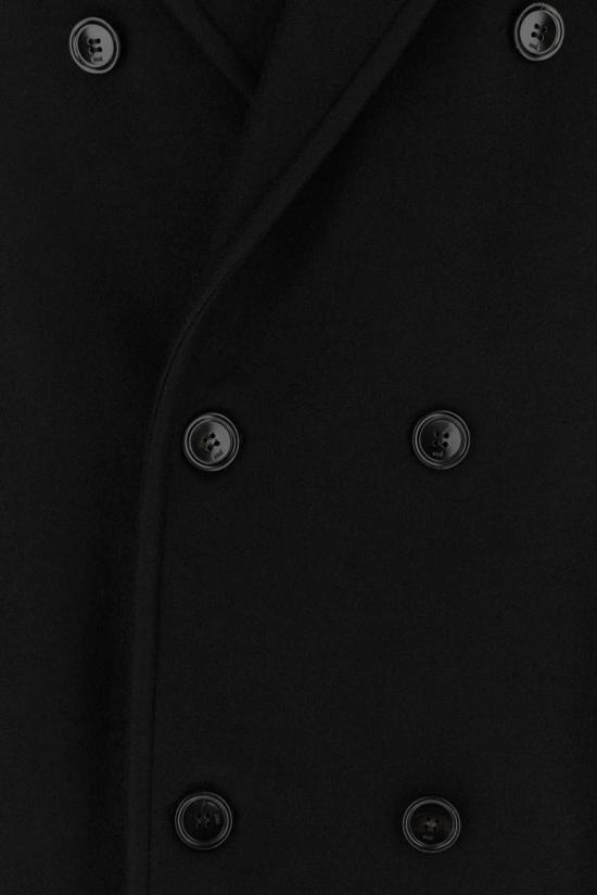 26FW 아미 울 더블 브레스트 롱 코트 HCO458WV0078 001 NOIR - AMI