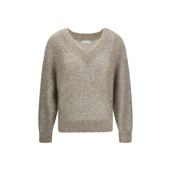 26FW 브루넬로 쿠치넬리 스웨터 BRMPN568202CMV48BB BEIGE