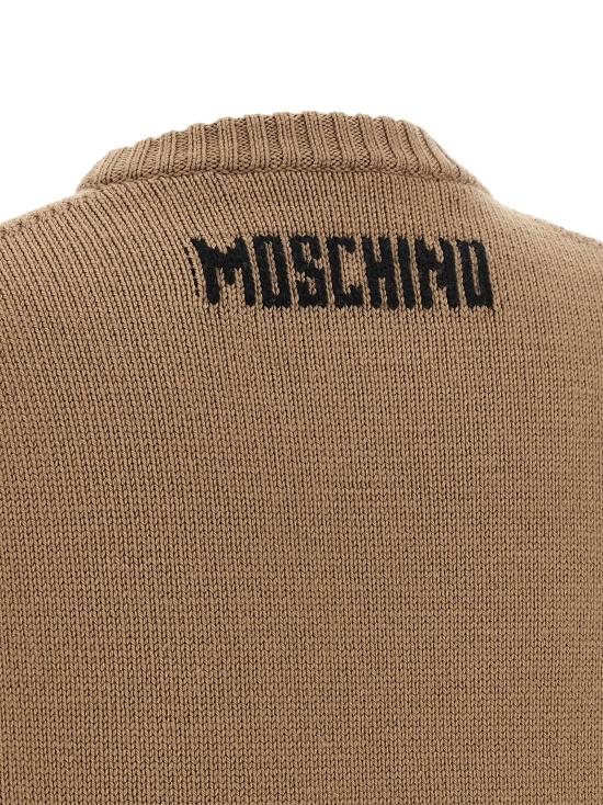 26FW 모스키노 스웨터 MO345063BM BEIGE - MOSCHINO