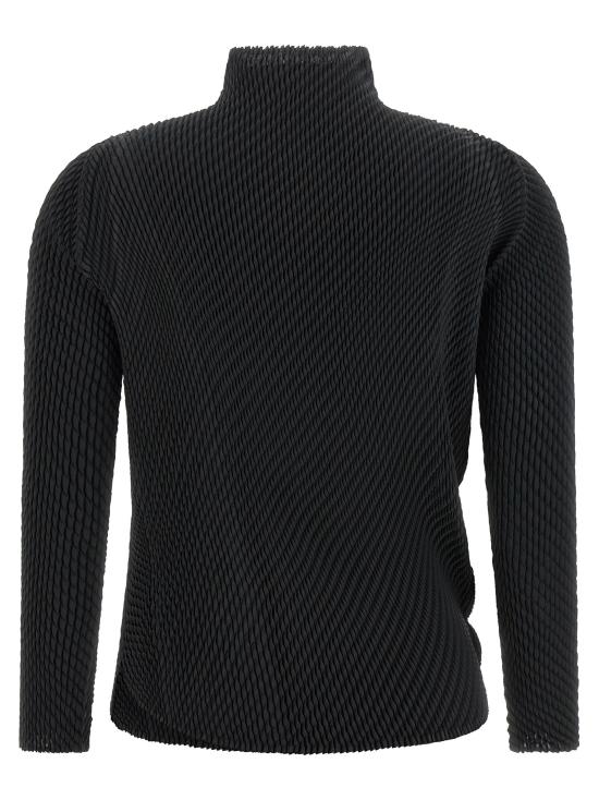 26FW 이세이 미야케 스웨터 IS345110BM BLACK - ISSEY MIYAKE