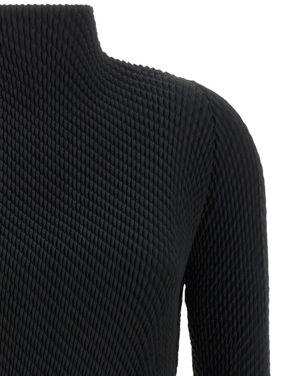 26FW 이세이 미야케 스웨터 IS345110BM BLACK - ISSEY MIYAKE