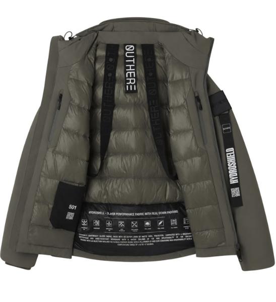 26FW 아웃데어 패딩 CINQUECENTOUNO 4640M501C178 1747 MILITARY - OUTHERE