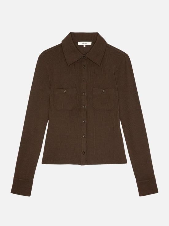 26FW 프레임 셔츠 MASTER ULT 010505 CHESNUT XS BROWN