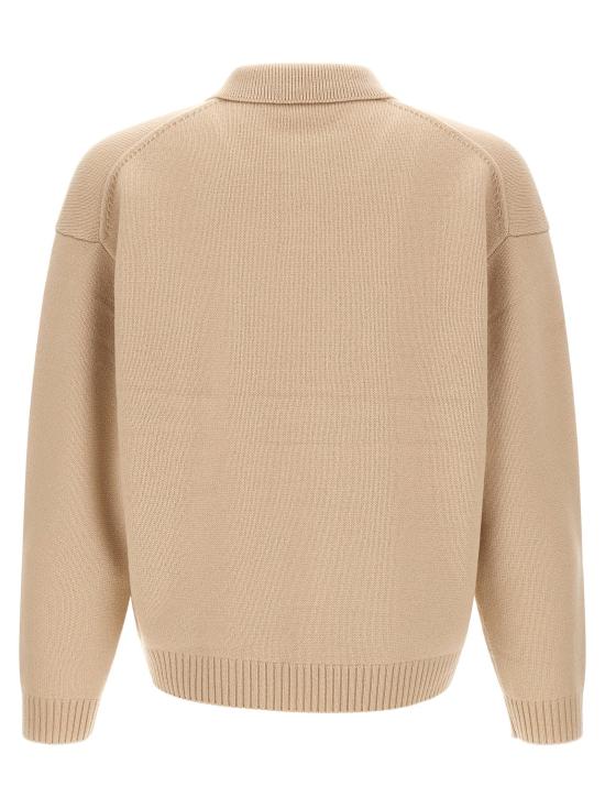  메종키츠네 스웨터 LDMRMKL00KM03290625 BEIGE - MAISON KITSUNE