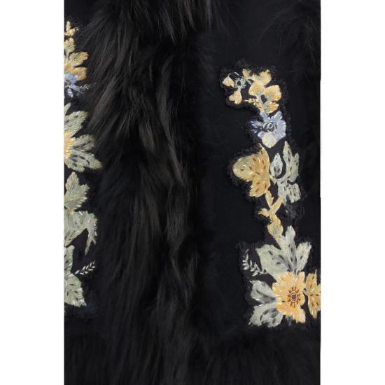 26FW 펜디 베스트 FEFJ7782B1HHF0QA1BB BLACK - FENDI