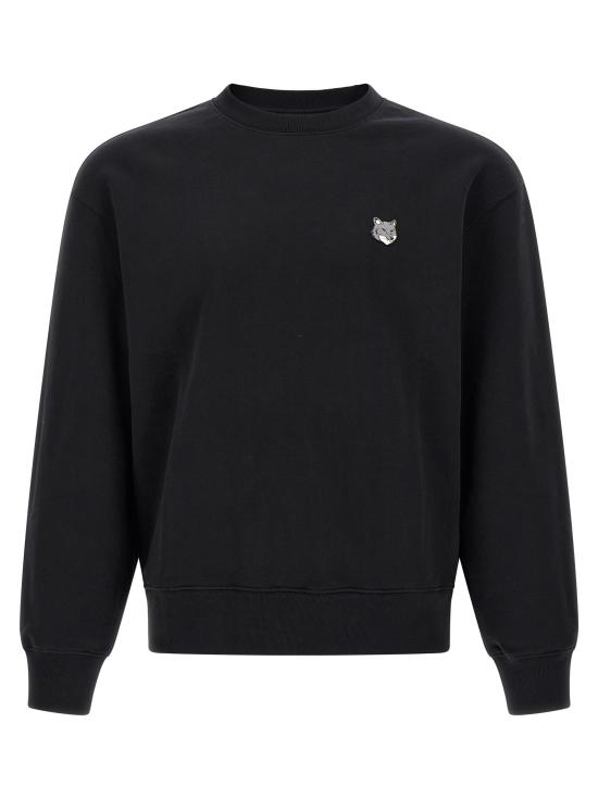 26FW 메종키츠네 긴팔 티셔츠 MA344847BM BLACK