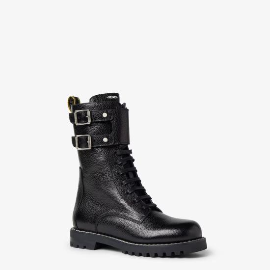 26FW 펜디 부츠 MASTER ULT 010244 NOIR 36 BLACK - FENDI