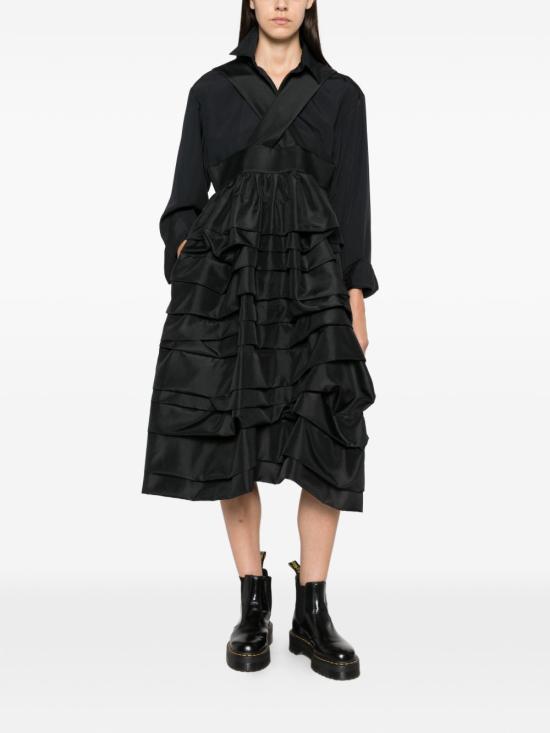  꼼마꼼마 점프수트 RRA0051 AI26 BLACK - COMME COMME